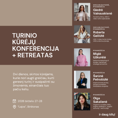Turinio kūrėjų konferencija + retreatas